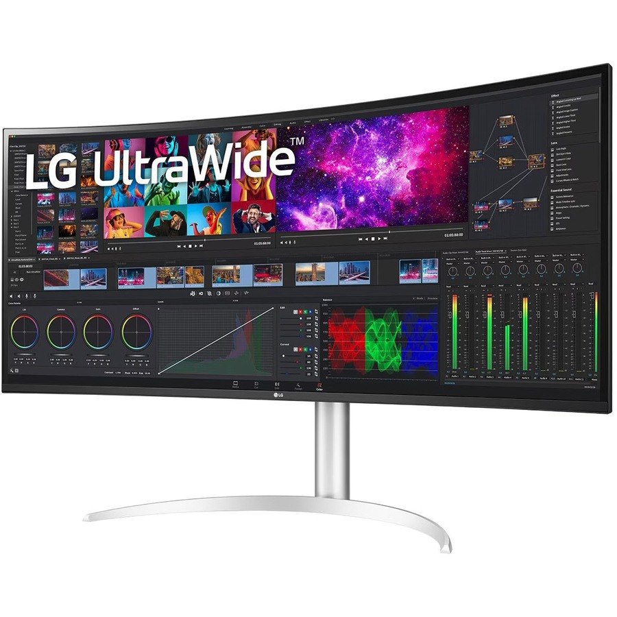 LG Ultrawide 40WP95CP-W 40" Class 5K2K WUHD Curved Screen LCD Monitor - 21:9