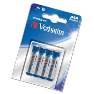 Verbatim 49920 Battery - Alkaline - 4