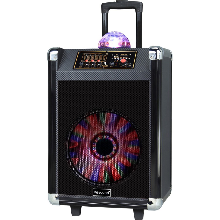 Supersonic Portable Bluetooth Speaker System - 30 W RMS - Black