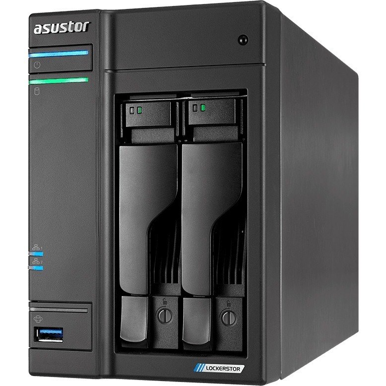 ASUSTOR Lockerstor 2 AS6602T SAN/NAS Storage System