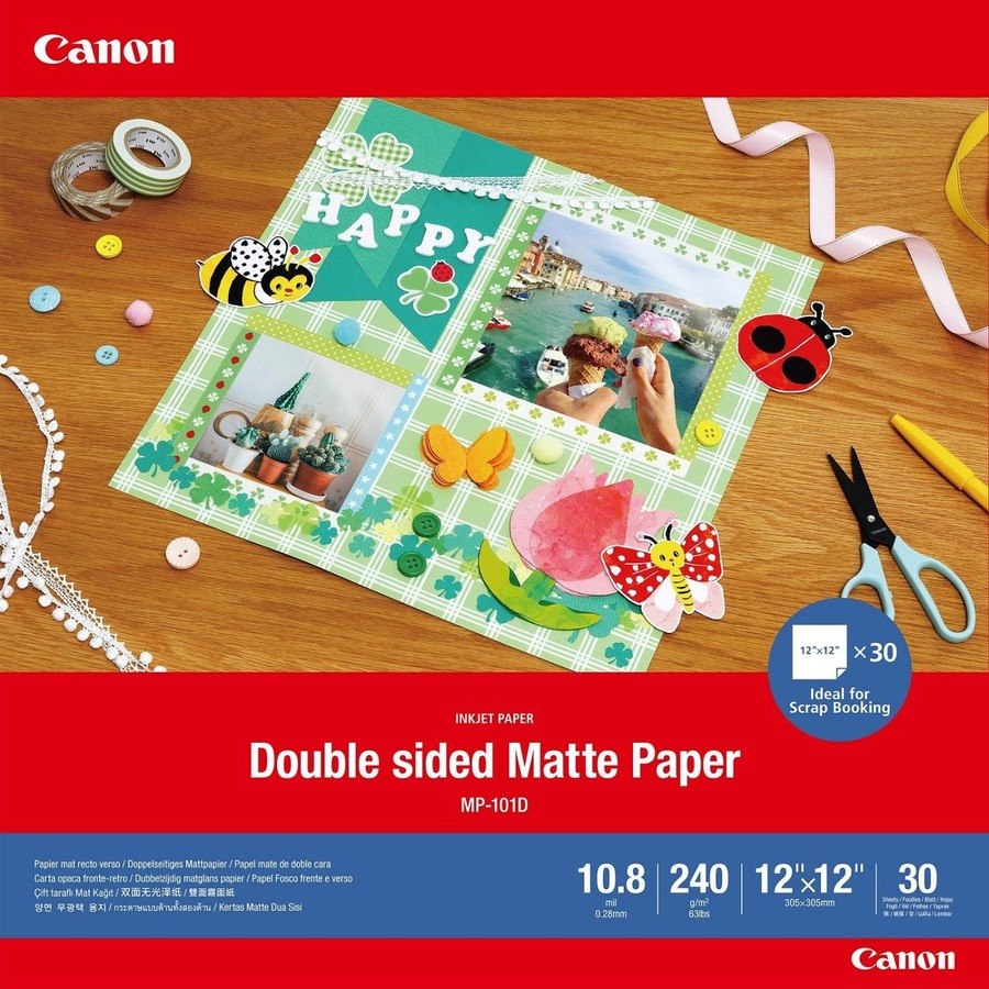 Canon Double Sided Matte Photo Paper 12x12