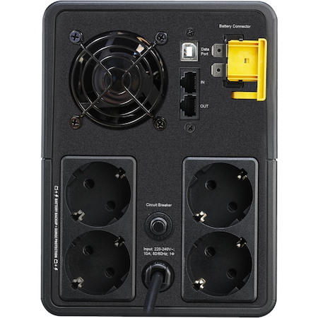APC by Schneider Electric Back-UPS Line-interactive UPS - 2.20 kVA/1.20 kW