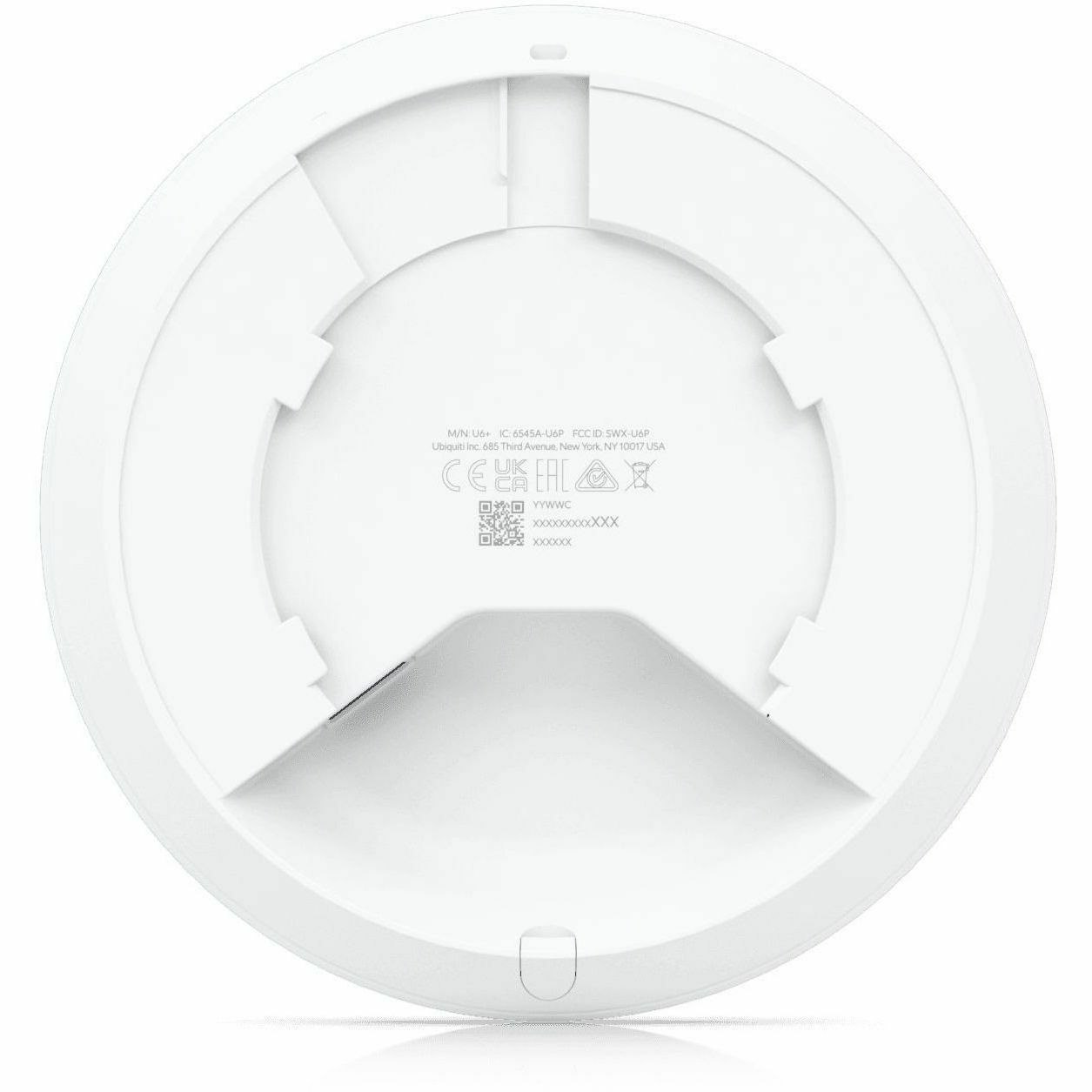 Ubiquiti U6+ Dual Band Wi-Fi 6 IEEE 802.11n/ac/ax/r/k/v 2.40 Gbit/s Wireless Access Point