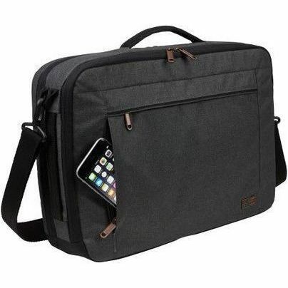 Case Logic Era ERACV-116 Carrying Case (Backpack/Briefcase) for 25.7 cm (10.1") to 39.6 cm (15.6") Notebook - Obsidian