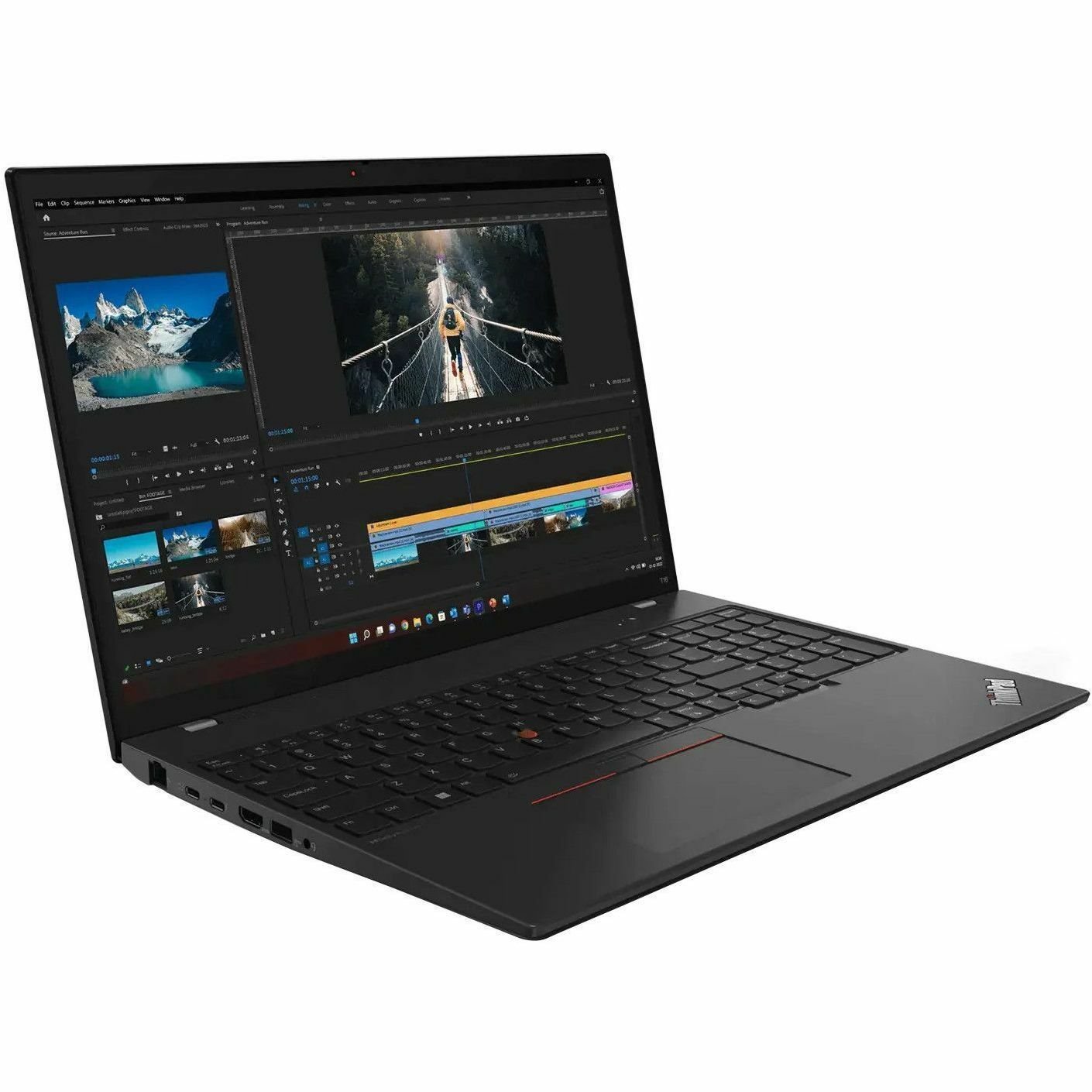 Lenovo ThinkPad T16 Gen 2 21HH001HUS 16" Notebook - WUXGA - Intel Core i5 13th Gen i5-1345U - vPro Technology - 16 GB - 256 GB SSD - English Keyboard - Thunder Black