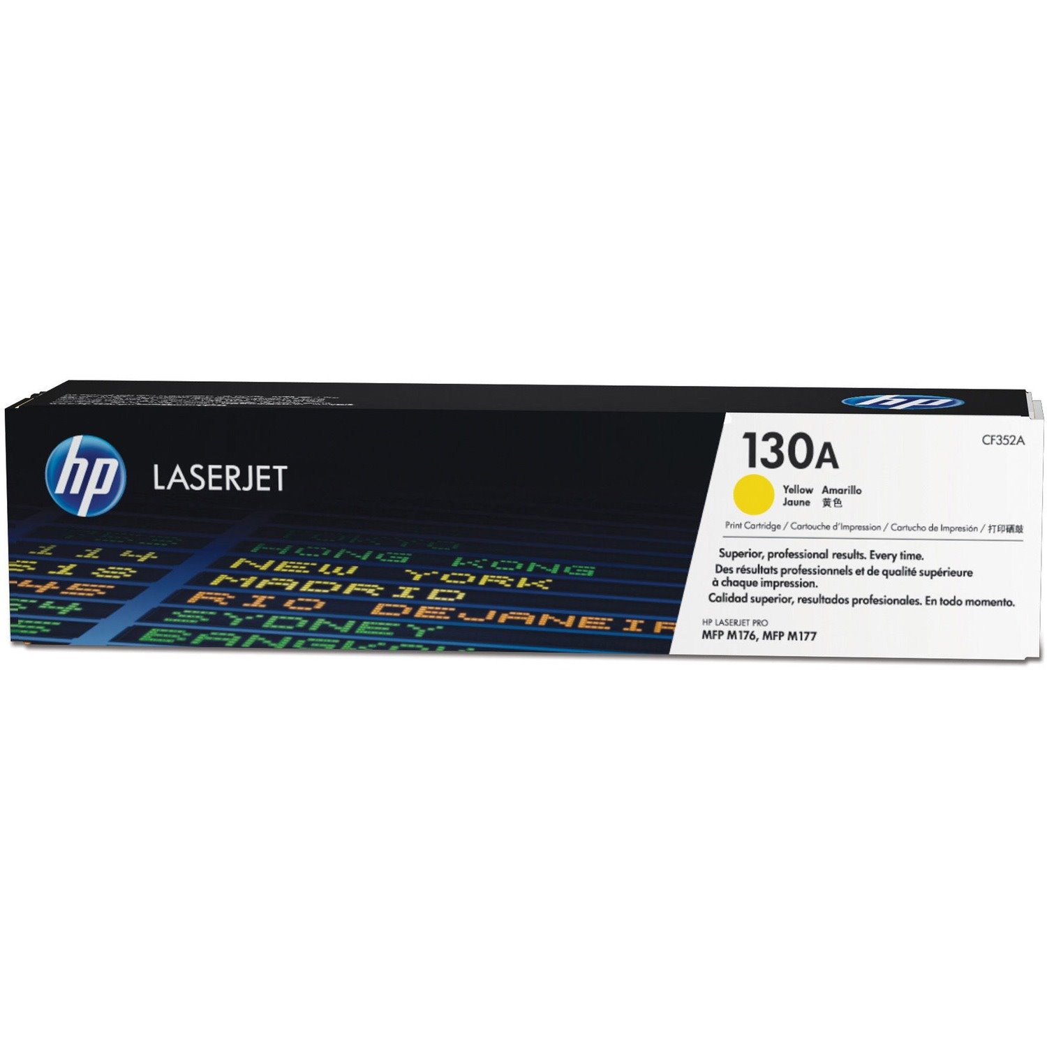 HP 130A Original Laser Toner Cartridge - Yellow - 1 Each