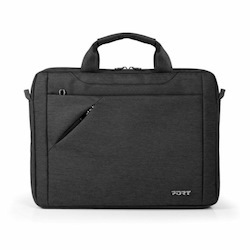 Port SYDNEY Carrying Case for 25.7 cm (10.1") to 35.6 cm (14") Notebook, Tablet, Smartphone, Accessories - Black