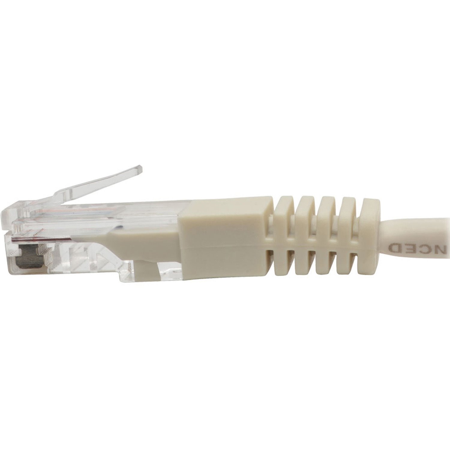 Eaton Tripp Lite Series Cat5e 350 MHz Molded (UTP) Ethernet Cable (RJ45 M/M), PoE - White, 25 ft. (7.62 m)