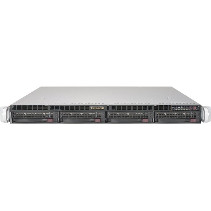 Supermicro SuperServer 5019S-WR Server Barebone System - 1U Rack-mountable - Socket H4 LGA-1151 - 1 x Processor Support