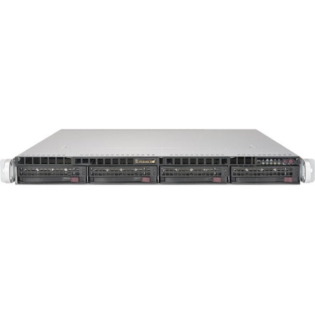 Supermicro SuperServer 5019S-WR Server Barebone System - 1U Rack-mountable - Socket H4 LGA-1151 - 1 x Processor Support