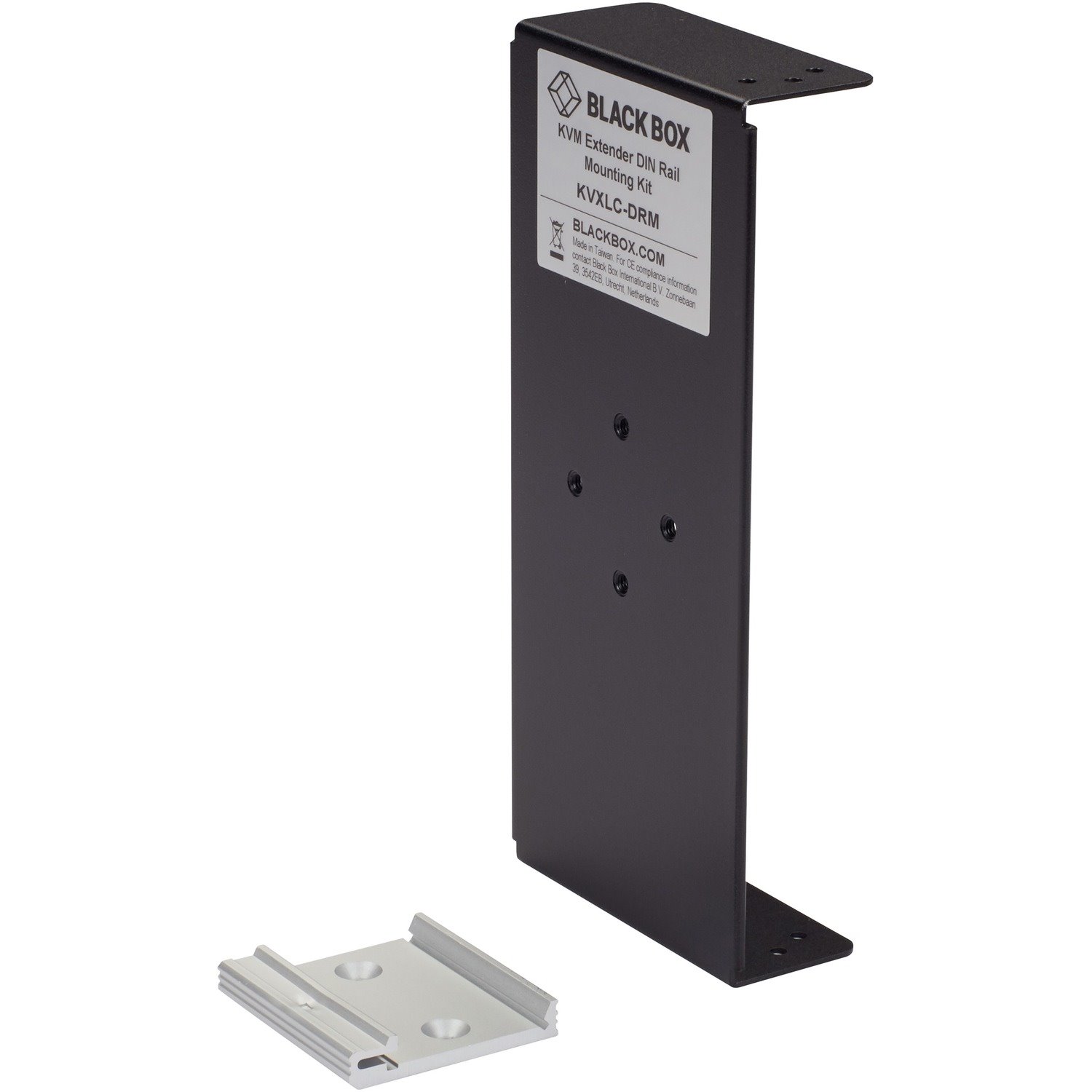 Black Box Din Rail Mount for KVM Extender, Monitor - TAA Compliant