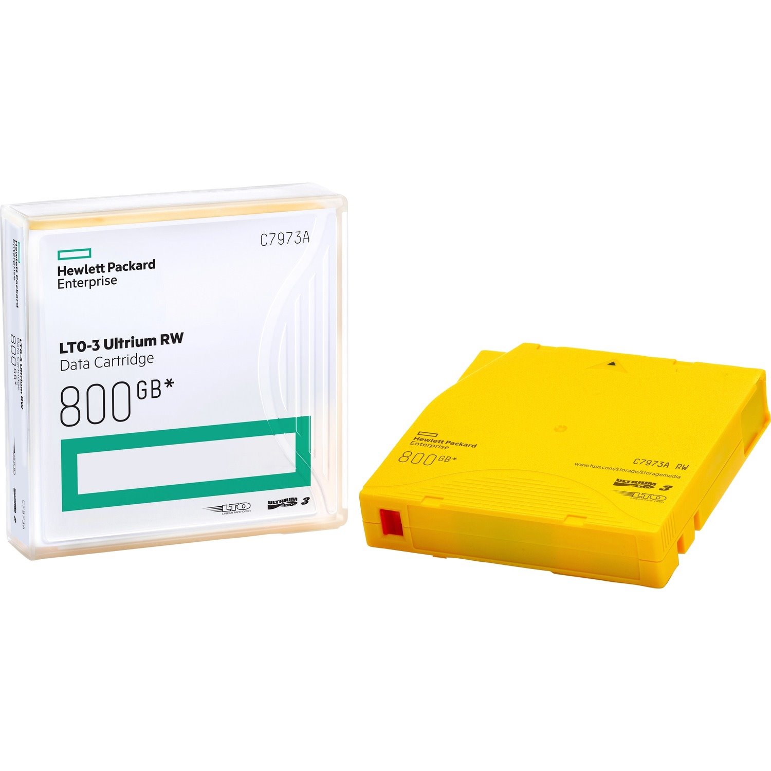 HPE LTO Ultrium 3 Data Cartridge with Custom Labeling