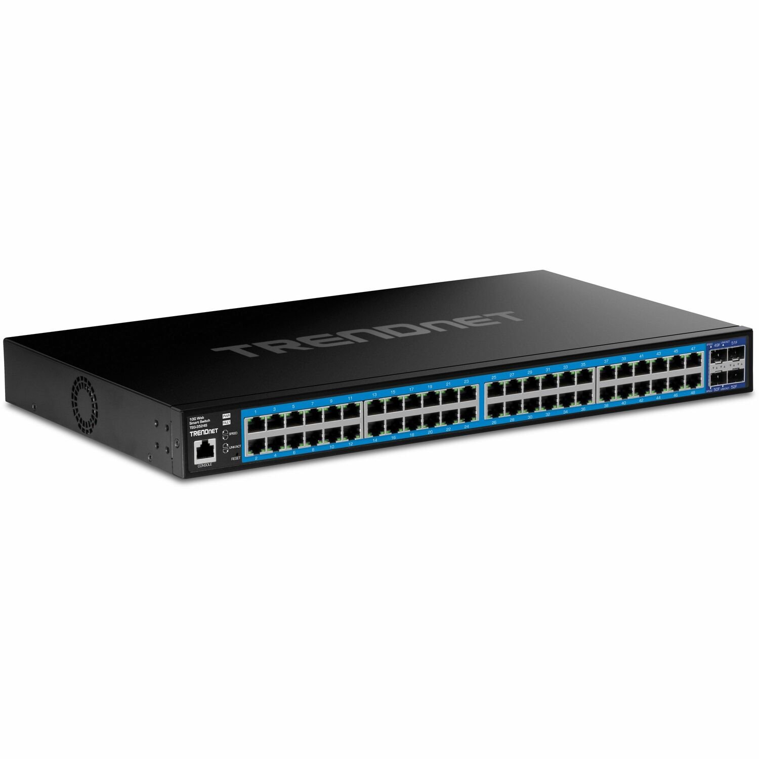 TRENDnet 52-Port Gigabit Web Smart Switch with 10G SFP+ Ports