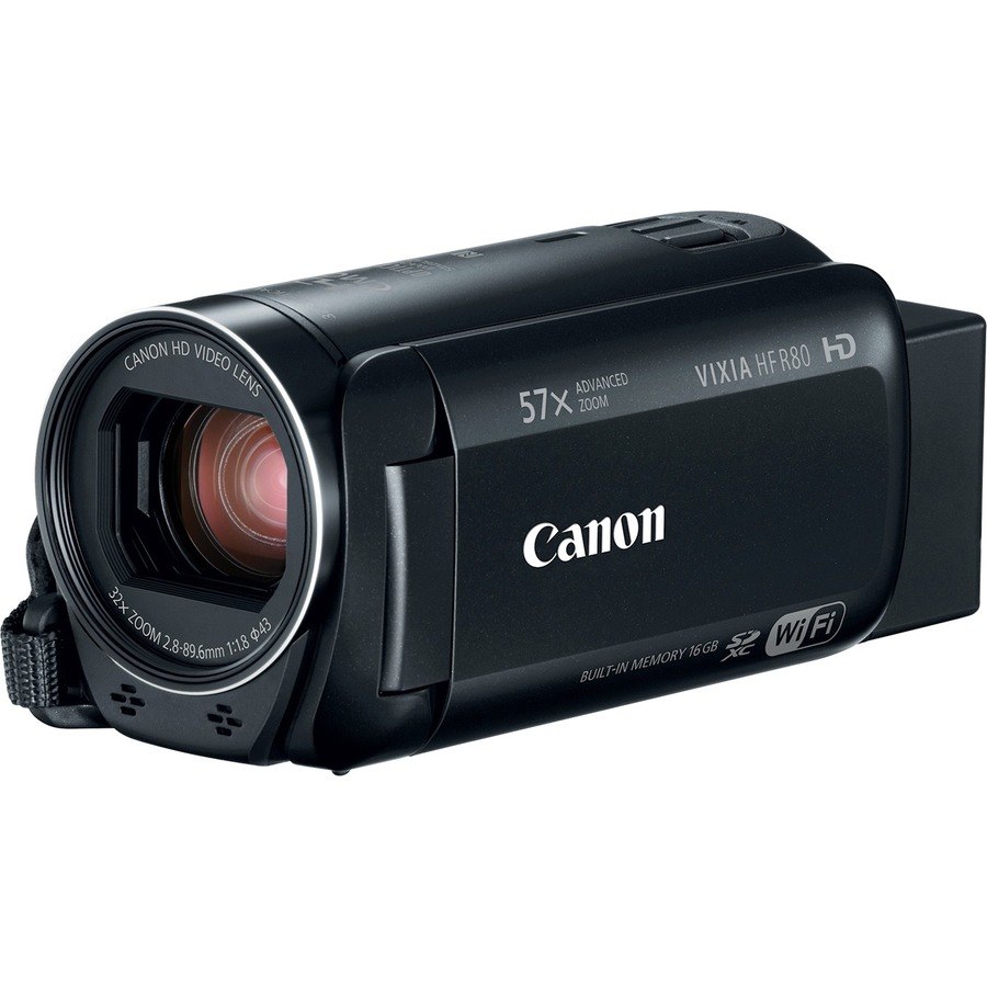 Canon VIXIA HF R800 Digital Camcorder - 3" LCD Touchscreen - CMOS - Full HD - Black