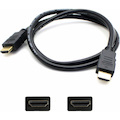 AddOn 25ft HDMI 1.3 Male to HDMI 1.3 Male Black Cable For Resolution Up to 2560x1600 (WQXGA)