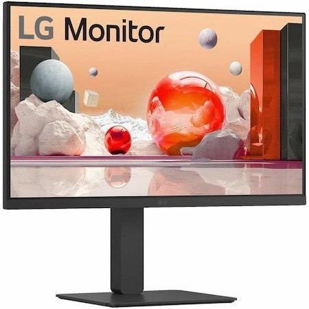 LG 27BA650-B 27" Class Full HD LCD Monitor - 16:9 - Textured Black