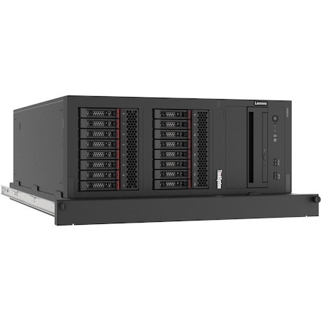 Lenovo ThinkSystem ST250 V2 7D8FA00XAP Tower Server - 1 Xeon E-2356G 3.20 GHz - 8 GB RAM - Serial ATA/600 Controller