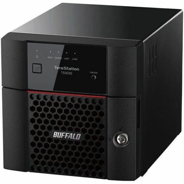 BUFFALO TeraStation 3230DN 2-Bay Secure SMB Desktop NAS 8TB (2x4TB) with Hard Drives Included