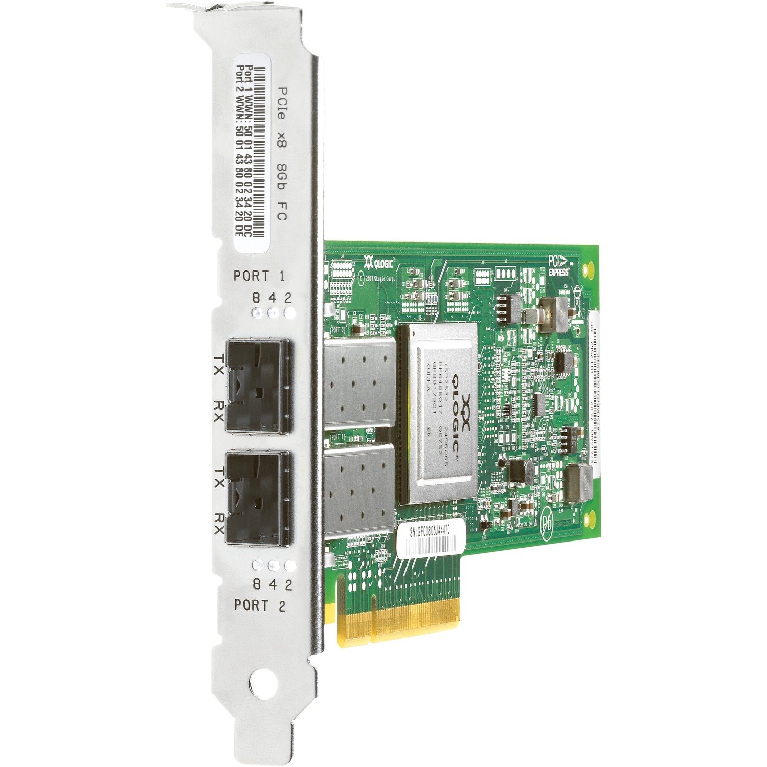 HPE Sourcing 82Q 8Gb 2-port PCIe Fibre Channel Host Bus Adapter