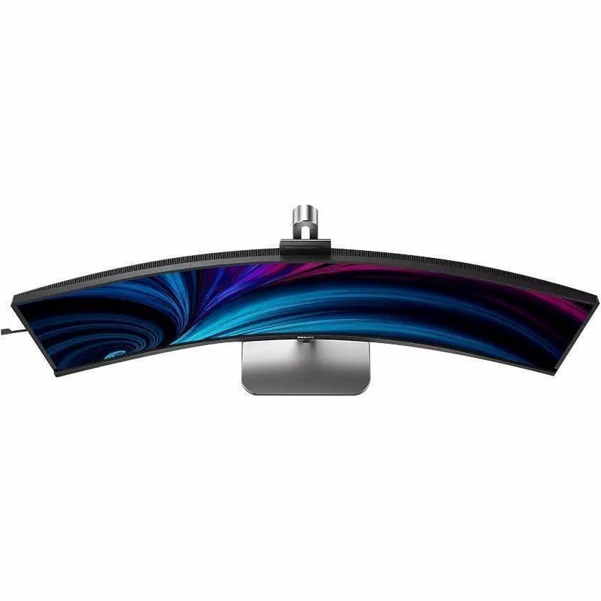 Philips 49B2U5900CH 49" Class Webcam Dual Quad HD (DQHD) Curved Screen LED Monitor - 32:9 - Textured Black