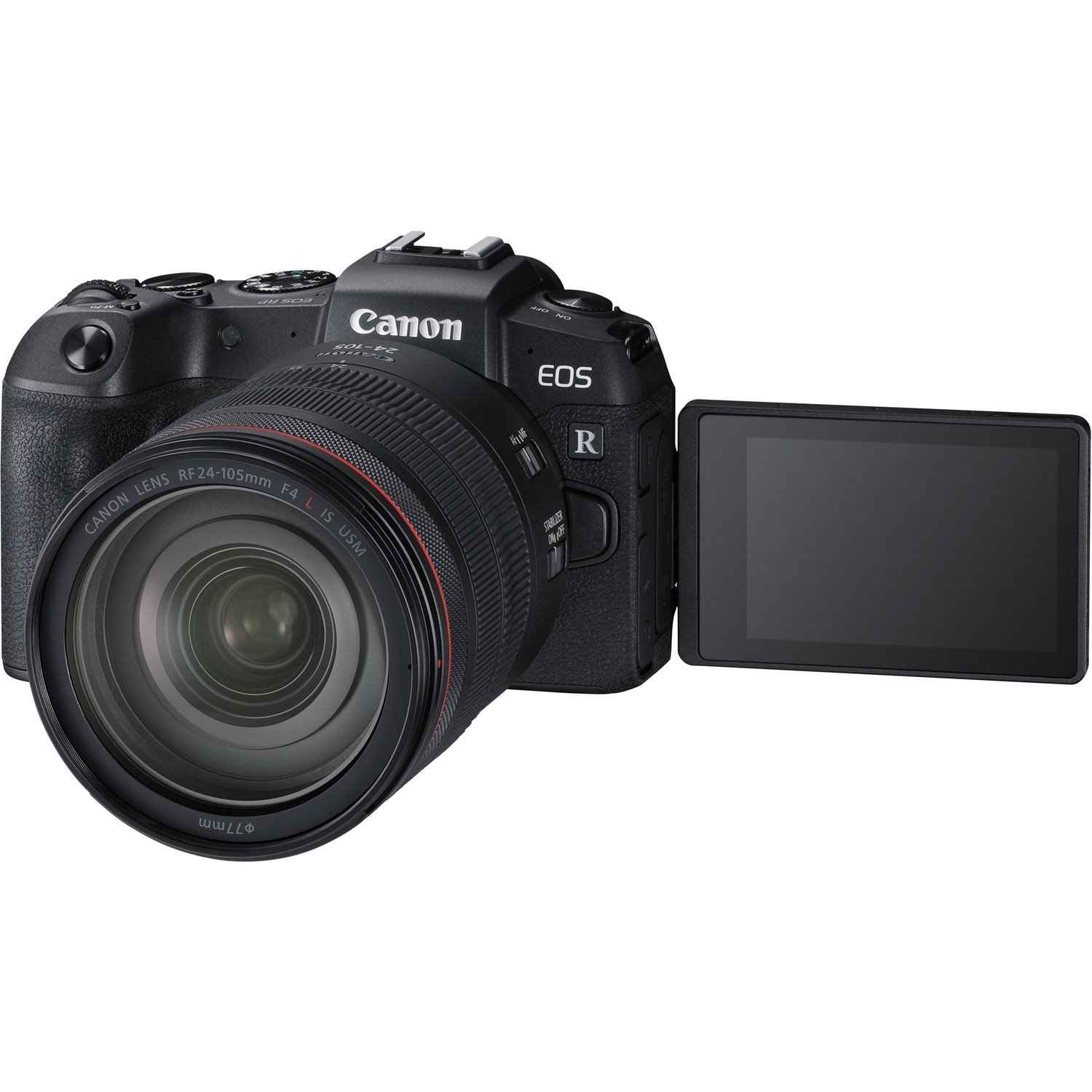Canon EOS RP 26.2 Megapixel Mirrorless Camera with Lens - 24 mm - 105 mm - Black