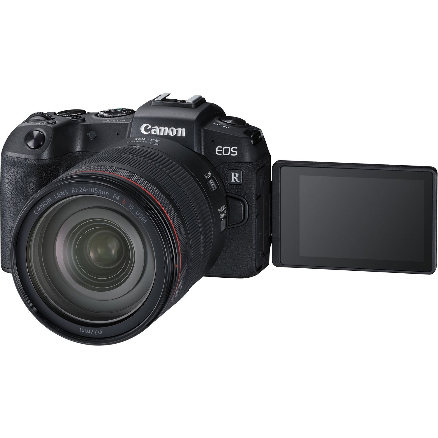 Canon EOS RP 26.2 Megapixel Mirrorless Camera with Lens - 24 mm - 105 mm - Black