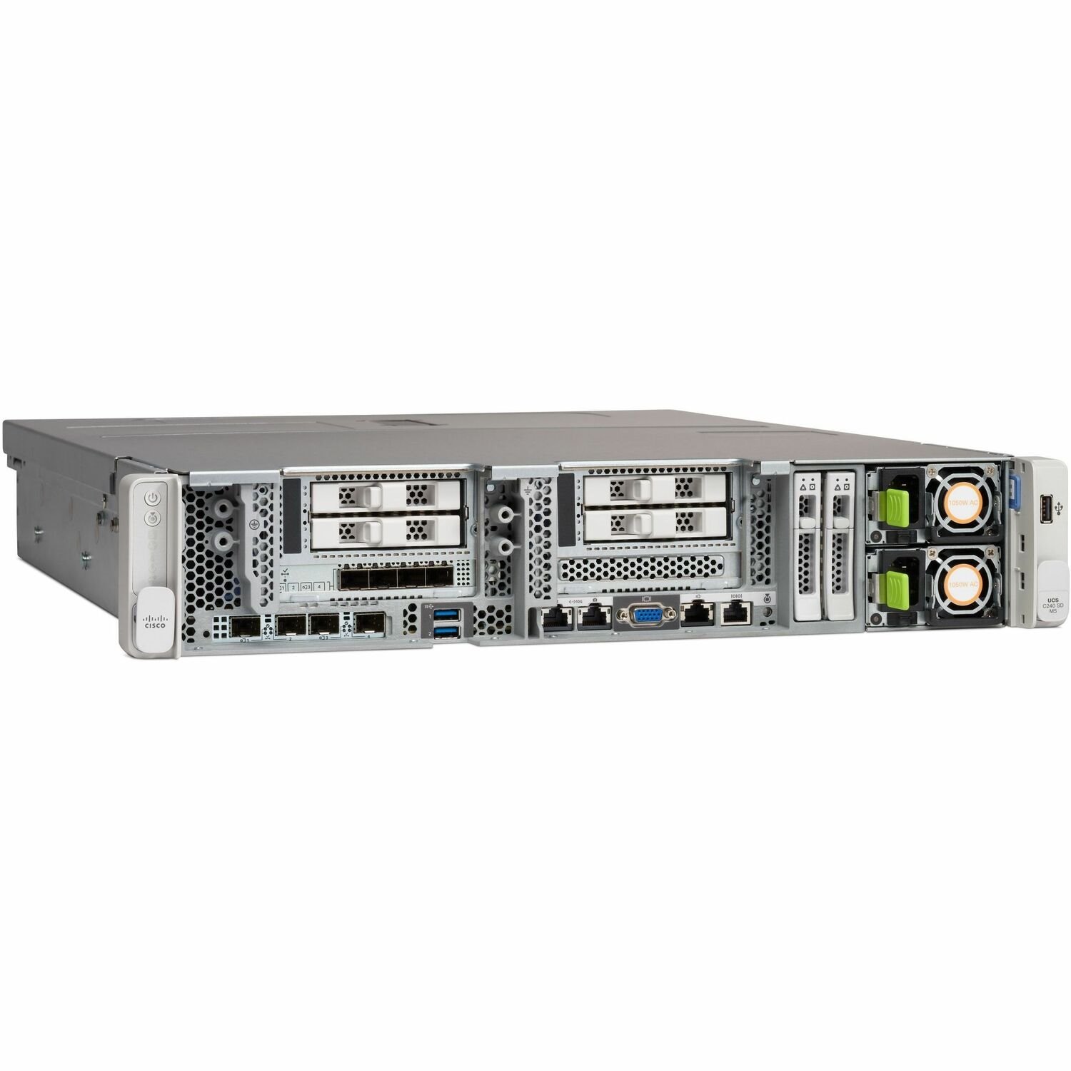 Cisco Barebone System - Refurbished - 2U Rack-mountable - 2 x Processor Support