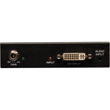 Eaton Tripp Lite Series 2-Port DVI Splitter with Audio and Signal Booster, Single-Link 1920x1200 at 60Hz/1080p (DVI F/2xF), TAA