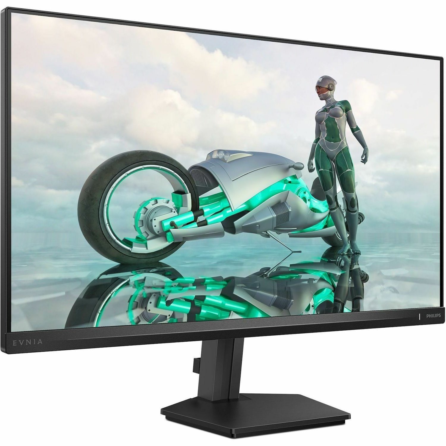 Evnia 27M2N3200FQ 27" Class Full HD Gaming LED Monitor - 16:9 - Textured Charcoal