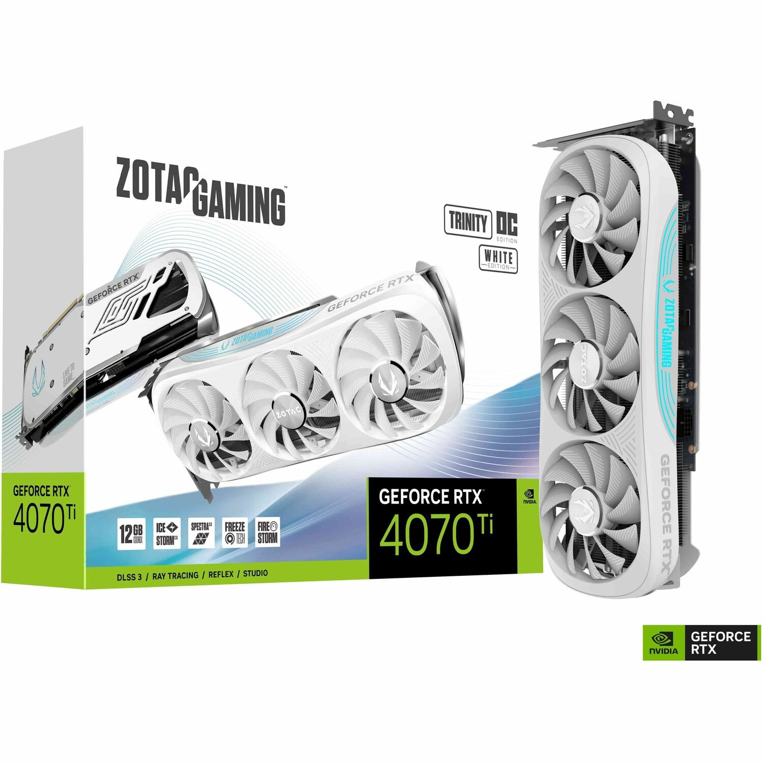 Zotac NVIDIA GeForce RTX 4070 Ti Graphic Card - 12 GB GDDR6X