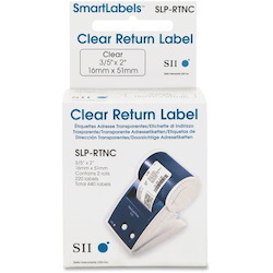Seiko Clear Return Address Label