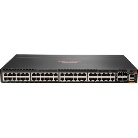HPE CX 6300 48 Ports Manageable Ethernet Switch - Gigabit Ethernet, 50 Gigabit Ethernet - 10/100/1000Base-T, 50GBase-X - TAA Compliant
