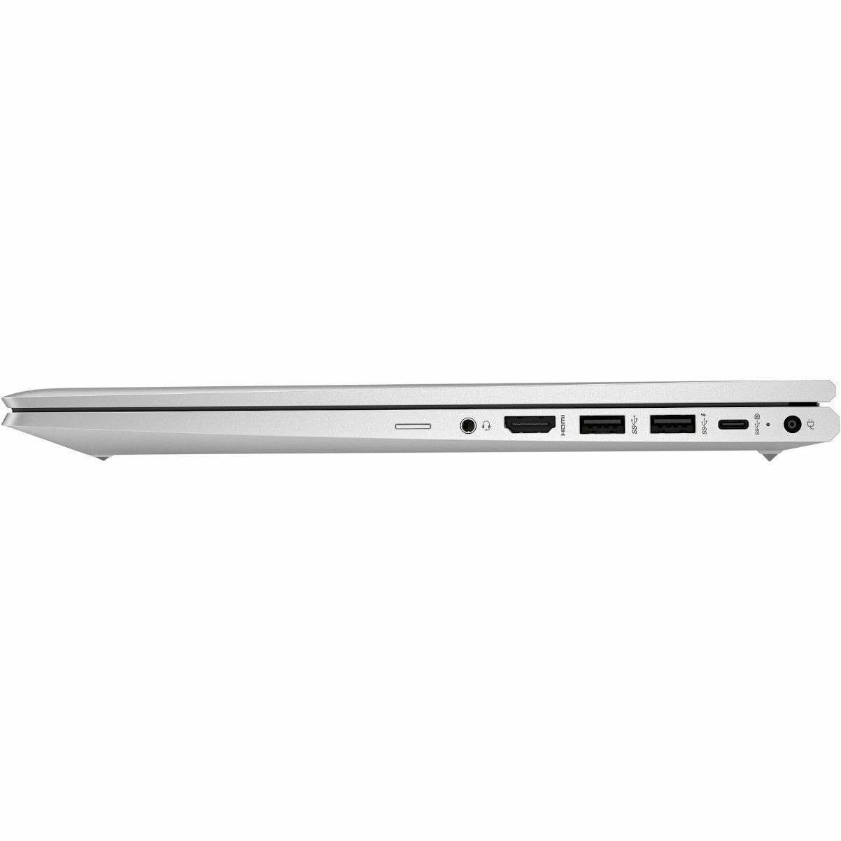 HP ProBook 455 G10 15.6" Touchscreen Notebook - Full HD - 60 Hz - AMD Ryzen 5 7530U - 8 GB - 256 GB SSD - Pike Silver Aluminum