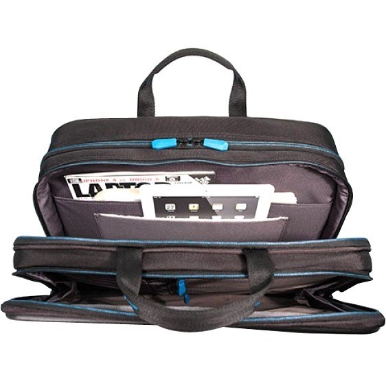 Mobile Edge AWV13BC2.0 Carrying Case (Briefcase) for 13" Notebook - Black, Teal