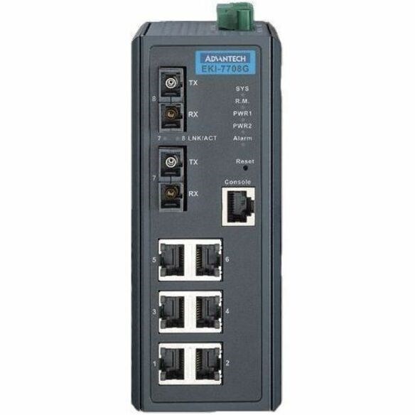 Advantech EKI-7708G-2SI Ethernet Switch