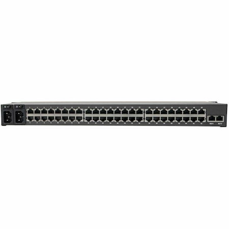 Eaton Tripp Lite Series 48-Port Console Server, USB Ports (2) - Dual GbE NIC, 4 Gb Flash, Desktop/1U Rack, TAA