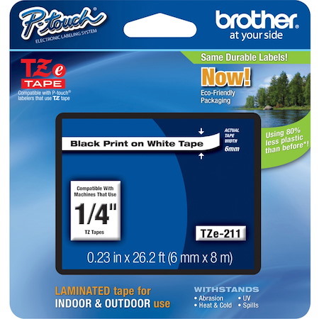 Brother P-touch TZE211 Label Tape