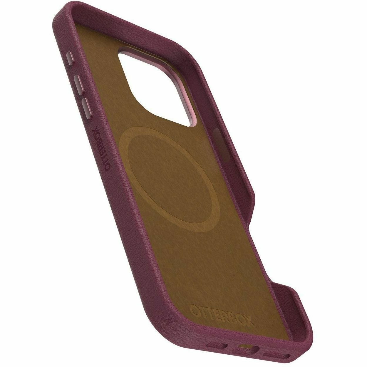 OtterBox Symmetry Case for Apple iPhone 16 Pro Max Smartphone - Foxberry (Pink)