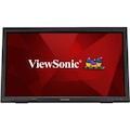 ViewSonic TD2223 22 Inch 1080p 10-Point Multi IR Touch Screen Monitor with Eye Care HDMI, VGA, DVI and USB Hub