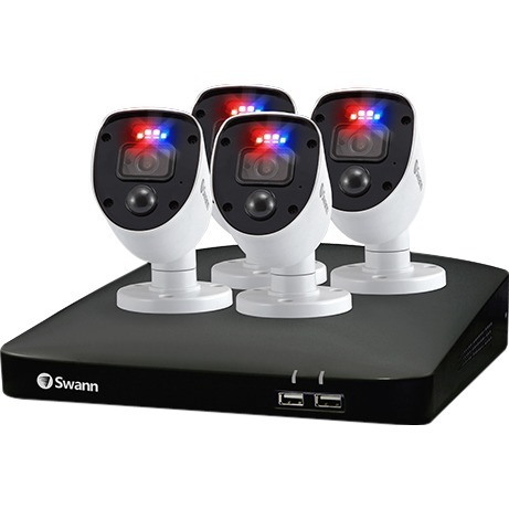 Swann Enforcer SWDVK-846804SL 8 Channel Night Vision Wired Video Surveillance System 1 TB HDD