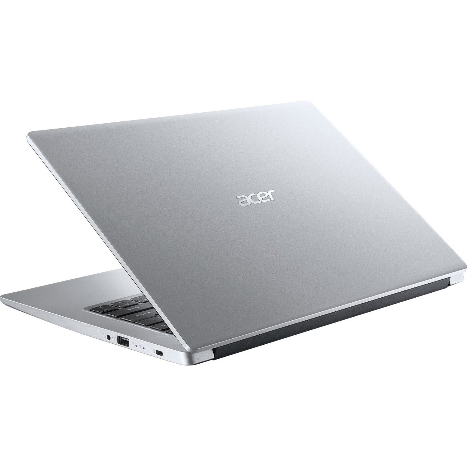 Acer Aspire 1 A114-33 A114-33-C8Z9 35.6 cm (14") Notebook - HD - Intel Celeron N4500 - 4 GB - 64 GB Flash Memory - English (UK) Keyboard - Pure Silver