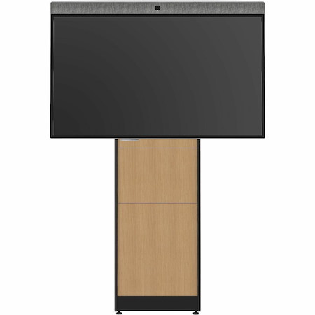 Salamander Designs STRUT 170 Wall Mount for Electronic Equipment, Computer, Cable, Display, Camera, Speaker, Video Conference Equipment, Peripheral Device - Natural Oak, Black - Landscape/Portrait
