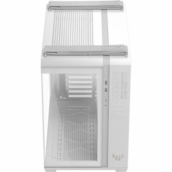 TUF GT502 Gaming Computer Case - ATX Motherboard Supported - Mid-tower - Tempered Glass - White