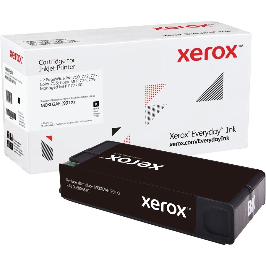 Xerox Everyday High Yield Inkjet Ink Cartridge - Alternative for HP 991X (M0K02AE) - Black Pack