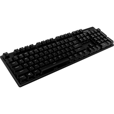 HyperX Gaming Keyboard - Cable Connectivity - LED - English (US) - Black