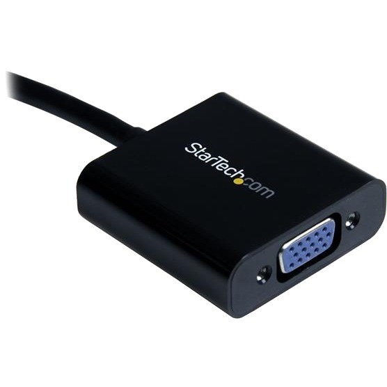 StarTech.com HDMI to VGA Adapter - 1080p - 1920 x 1080 - Black - HDMI Converter - VGA to HDMI Monitor Adapter