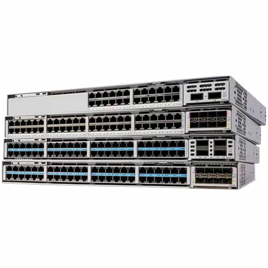 Cisco C9350 C9350-24HX 24 Ports Manageable Ethernet Switch - Ethernet, Fast Ethernet, Gigabit Ethernet, 2.5 Gigabit Ethernet, 5 Gigabit Ethernet, 10 Gigabit Ethernet
