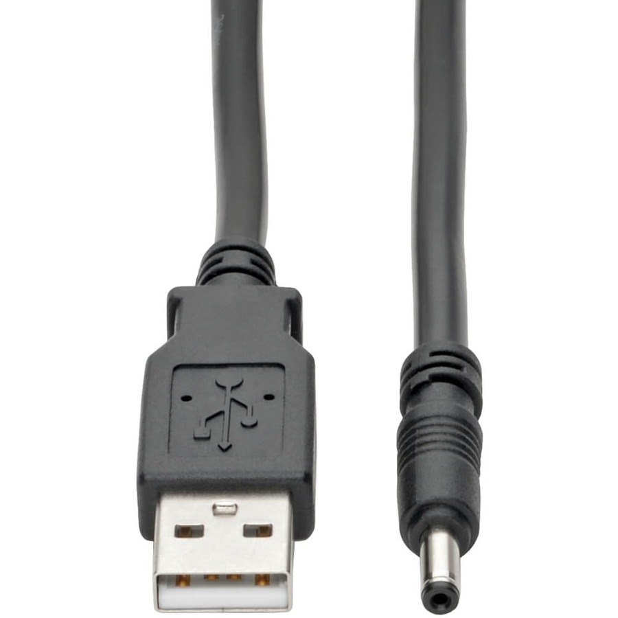 Eaton Tripp Lite Series USB to DC Power Cable - M/M, USB-A to 3.5 x 1.35 mm DC Barrel Plug, 3 ft. (0.91 m)