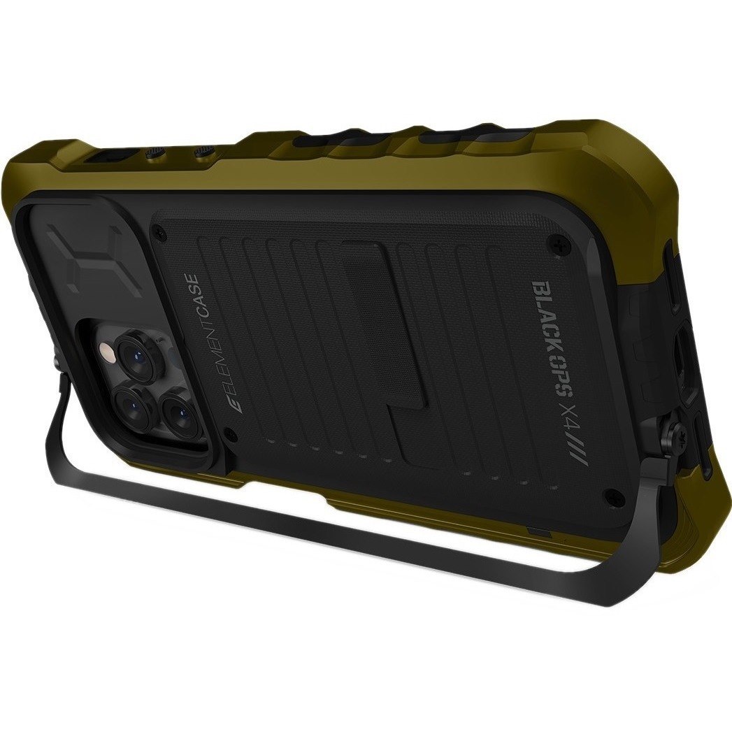 Element Case Black OPS X4 Rugged Case for Apple iPhone 13 Pro Max Smartphone - OD Green