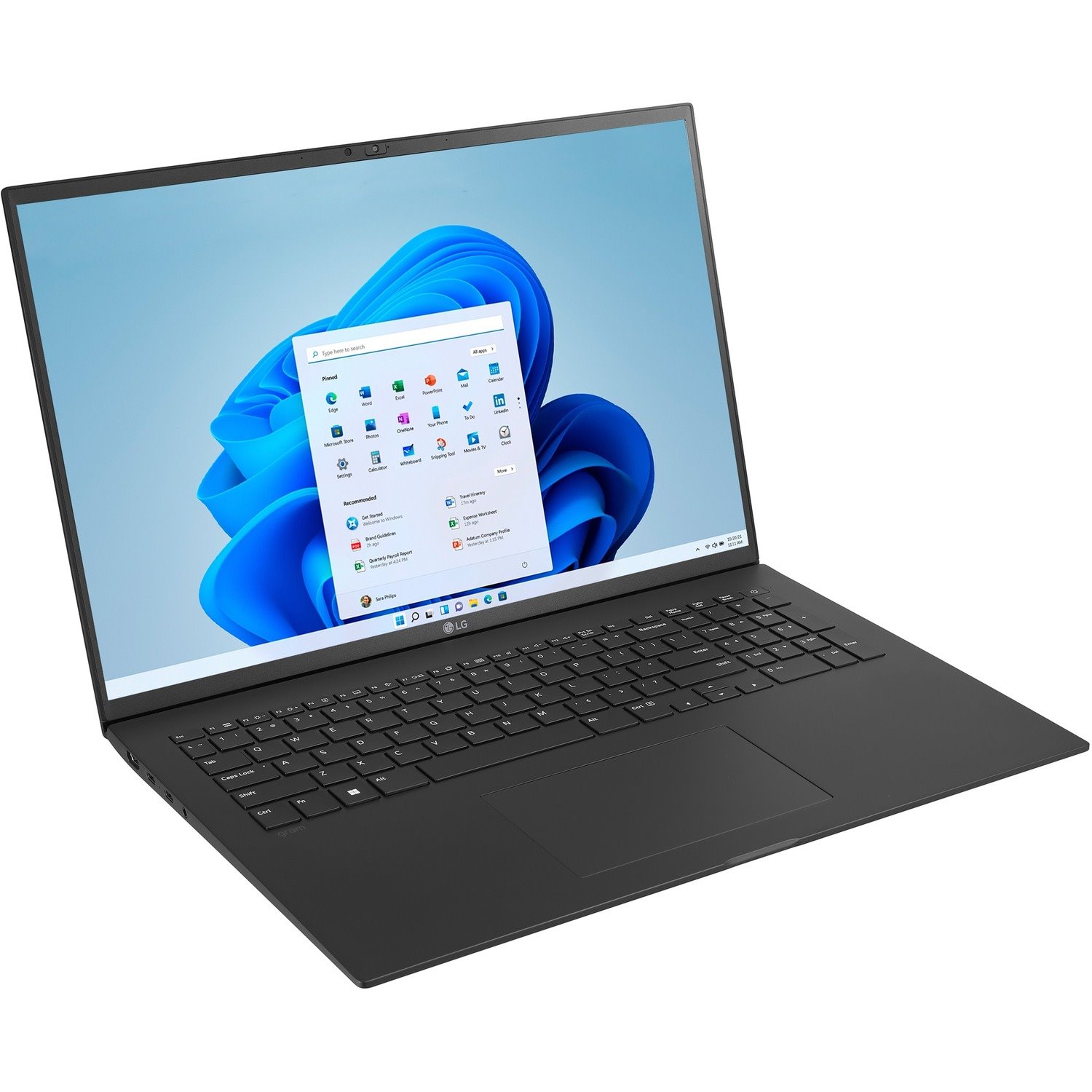 LG gram 17Z90Q-K.AAB8U1 17" Notebook - WQXGA - Intel Core i7 12th Gen i7-1260P - Intel Evo Platform - 16 GB - 1 TB SSD - Black